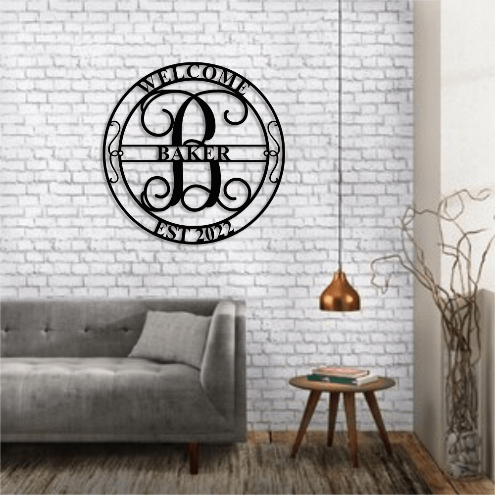 Elegant Round Vine